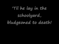 Rancid- Warsaw (with lyrics)