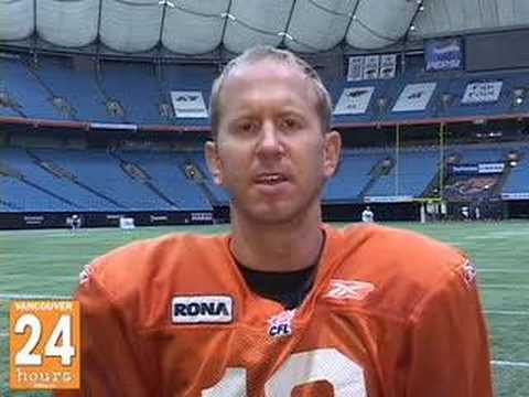 B.C. Lions' Dave Dickenson