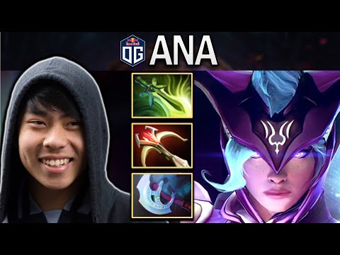 OG.ANA SMURF LUNA WITH BUTTERFLY-DAEDALUS - DOTA 2 7.29 GAMEPLAY