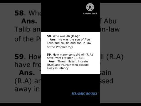 Q&A On Seerah Of Prophet Muhammad s.a.w (58,59)