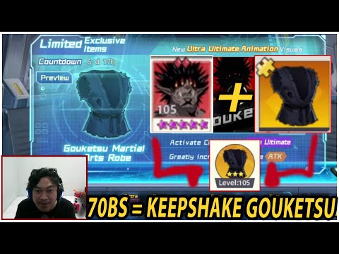 🔥🔥70BLACK SHURIKEN UNTUK KEEPSHAKE GOUKETSU? AKTIFKAN ULTRA ULTIMATE! - ONE PUNCH MAN:The Strongest