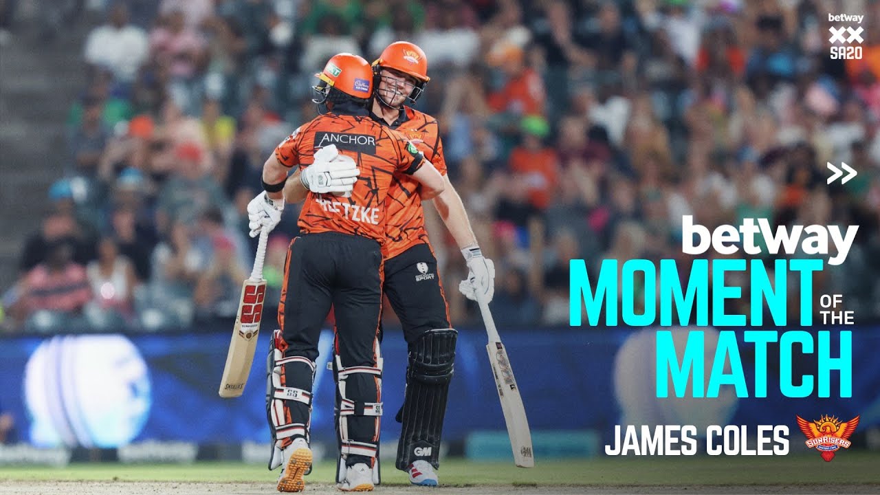 Betway Moment of the Match | James Coles | Qualifier 2
