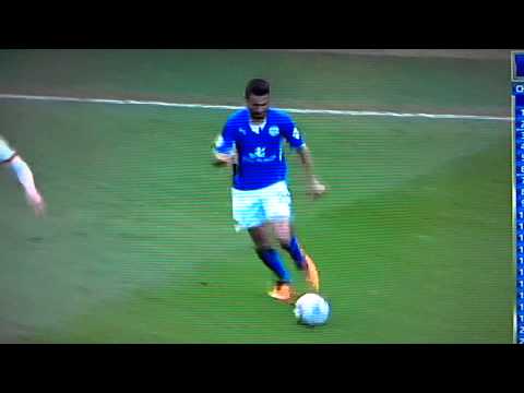 LEICESTER V BLACKPOOL GOALS 15/3/14