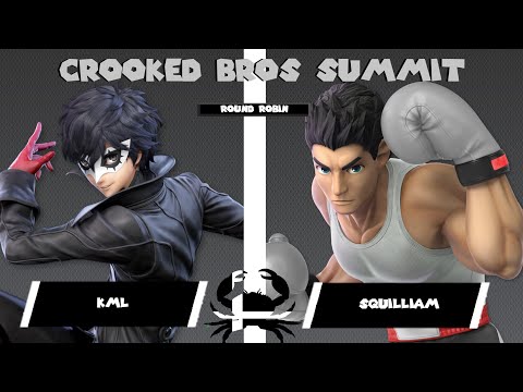 CROOKED BROS SUMMIT: KML (Joker) Vs Squilliam (Little Mac) Round Robin SSBU