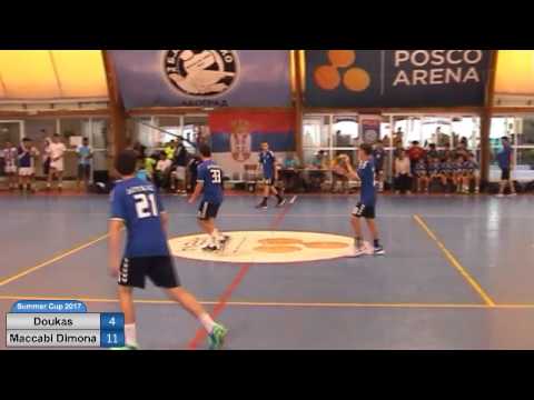 NBSC 2017. Boys 2003. AC Doukas - HC Maccabi Dimona 9:24