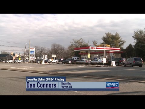 NJ Wayne Exxon Gas Station COVID–19 Drive–Thru Testing