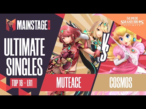 Cosmos vs MuteAce - SSBU Singles: Top 16 Losers Round 1 - Mainstage 2021 | Pyra vs Peach