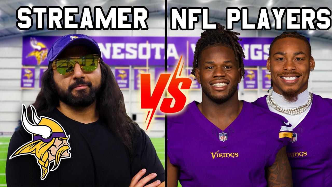 Justin Jefferson & Josh Metellus Put @Esfand To The Test – NFL R2EZ powered by Verizon