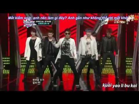 [Vietsub + Kara] Super Junior - Break Down (MCountDown 31.01.2013)