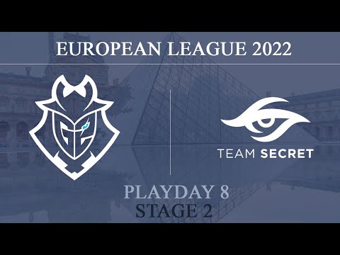 G2 vs Secret @Oregon | EUL 2022 Stage 2 | Playday 8 | R6Siege - R6Esports