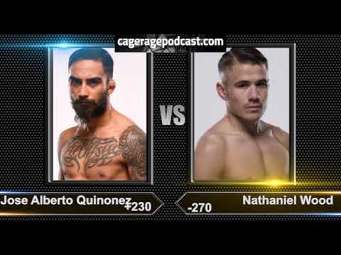 UFC London Wage Rage - Wood vs Quinones Pick