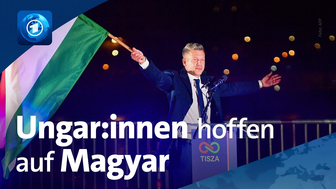 Nach Wahlsieg von Magyar: Viele in Ungarn hoffen auf einen Wandel