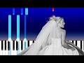 Megan Moroney Wedding Dress Piano Tutorial