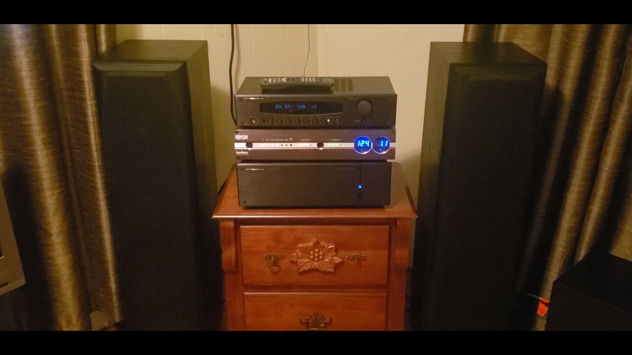 b&k pt5 pre-amp b&k reference 200.2 amplifier infinity alpha 50's