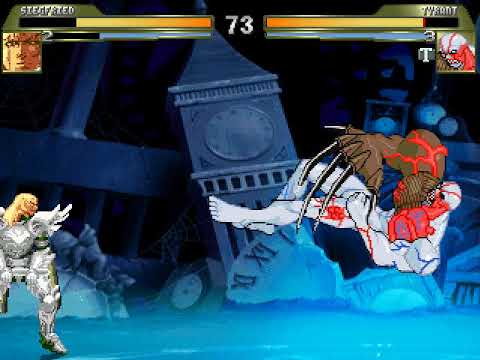 Awesome Mugen Federation Match 174 Siegfried (Soul Calibur/Soul Blade) vs Tyrant (Resident Evil)