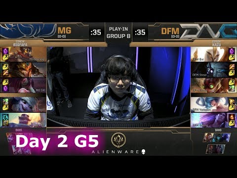 MEGA vs DetonatioN FM | Day 2 Play-Ins of LoL MSI 2019 | MG vs DFM