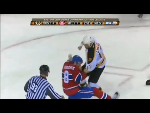 Bruins - Canadiens g4 rough stuff 4/22/09