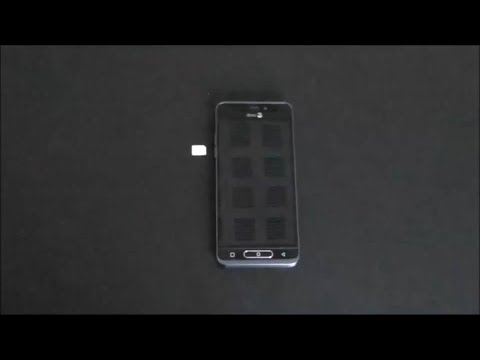 How to insert SIM card - Doro 8035