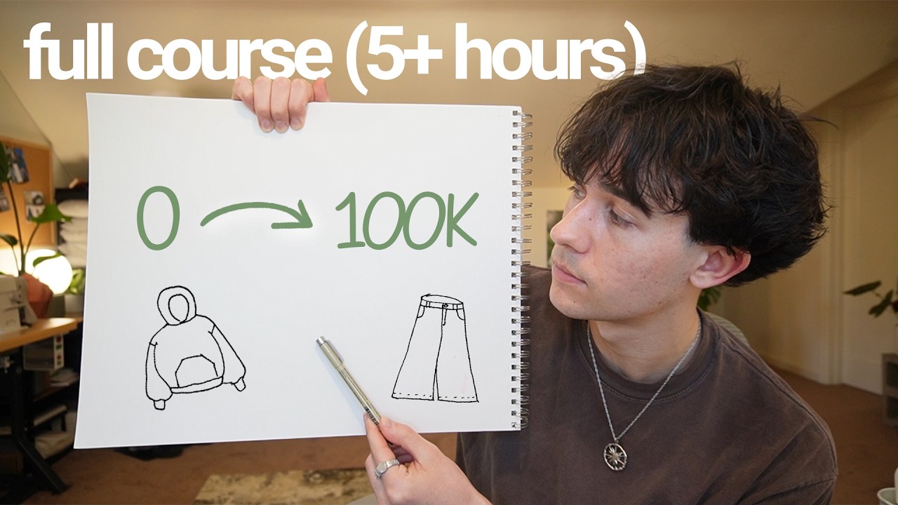 free clothing brand course (5+ hours)