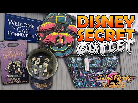 Tour de produtos da DISNEY’S SECRET OUTLET STORE | Conexão com o elenco - ENORME lançamento de novos produtos | Walt Disney World!