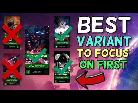 Which is Variant is the Best to Focus / The Most Easiest Variant | Marvel Contest of Champions