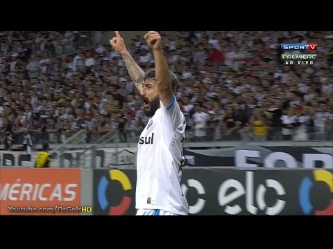 Goal by Douglas, Atletico Mineiro 0 x 2 Grêmio - Brasileirão 13/08/2015