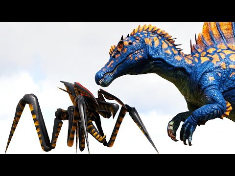 NEW ARACHNID WARRIOR BUG TLC vs. ARK DINOSAURS | ARK Dino Battle 🦎