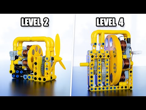 Building Bigger & BIGGER Brushless Motors Using Lego