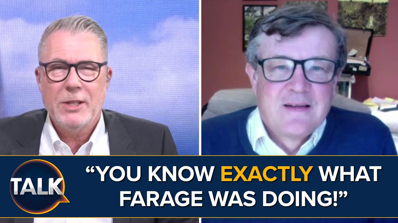 “Farage Stirred Up Conspiracy Theories And Hatred” During Riots | Peter Oborne vs Ian Collins