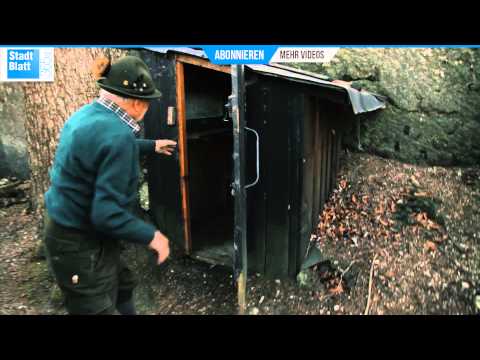 Stadtjäger Sepp Wiesner und seine Gämsen