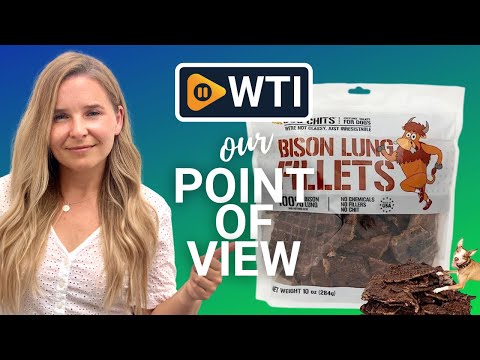 Dog Chits Bison Lung Fillets Dog Treats - WTI product video review