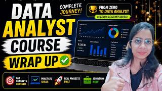 Data Analyst Course Wrap-Up | Everything You Need to Know 🚀 THANK YOU NOTE ❤️