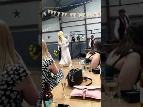 It should have been me. Eddie Shand delivered a surprise for Sarah and Jonny at their Wedding.