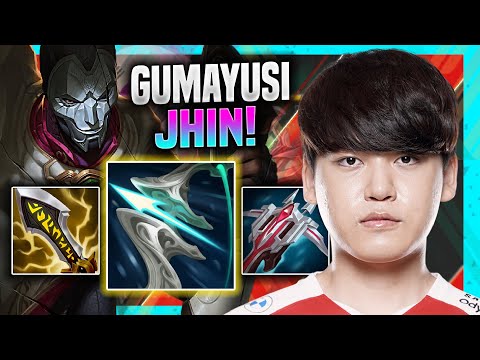 GUMAYUSI TRIES JHIN WITH NEW BUFFS! - T1 Gumayusi Plays Jhin ADC vs Ashe! | Season 11