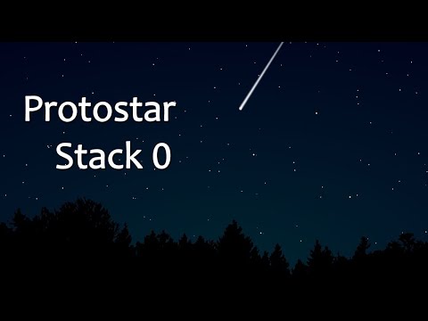 Stack0 Protostar Exploit Development Writeup