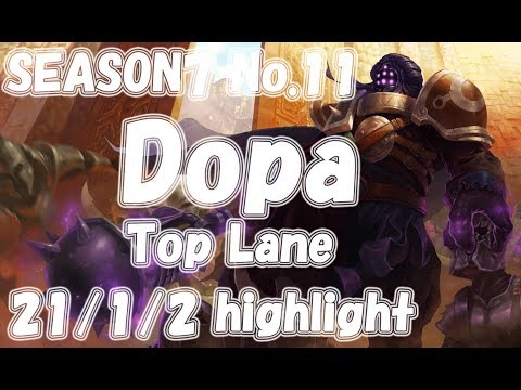 Dopa Jax vs Darius highlight KR LOL Challenger