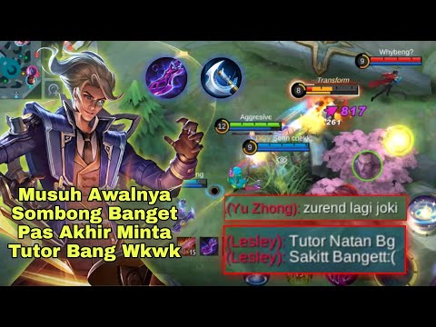Bang Coba Pake Build Attack Speed + Critical | Top 1 Global Natan - Mobile Legends