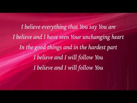 Thumbnail for I Will Follow video