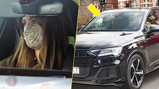 Catherine Spotted Driving Her Black Audi As She Takes Three Children To Lambrook School