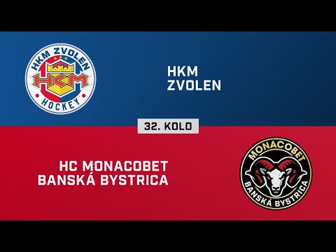 32. kolo: HKM Zvolen – HC MONACObet Banská Bystrica 6:1 (HIGHLIGHTY)