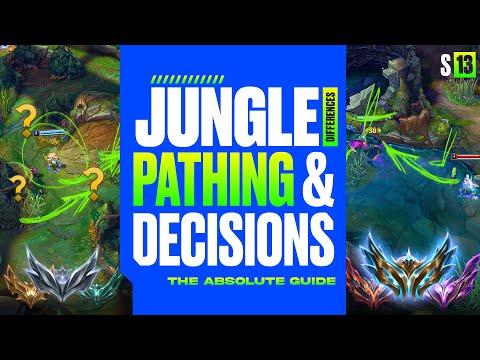 A COMPLETE Jungle Pathing And Decision Making Guide! 💯 (FIX These Jungle Pathing Mistakes!)