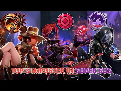 Top 3 Imposter in Super Sus || Redjack, Bounty Hunter & Dementor Gameplay || Gaming With Fun