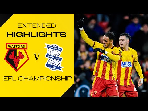 FOUR WINS ON THE SPIN  | Watford 3-0 Birmingham City | Extended Highlights