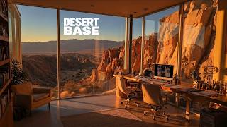 QUIET DESERT BASE | Cinematic Sci-Fi Ambience for Focus & Sleep