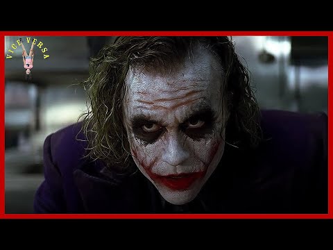 Joker's Pencil Trick Scene | The Dark Knight 2008