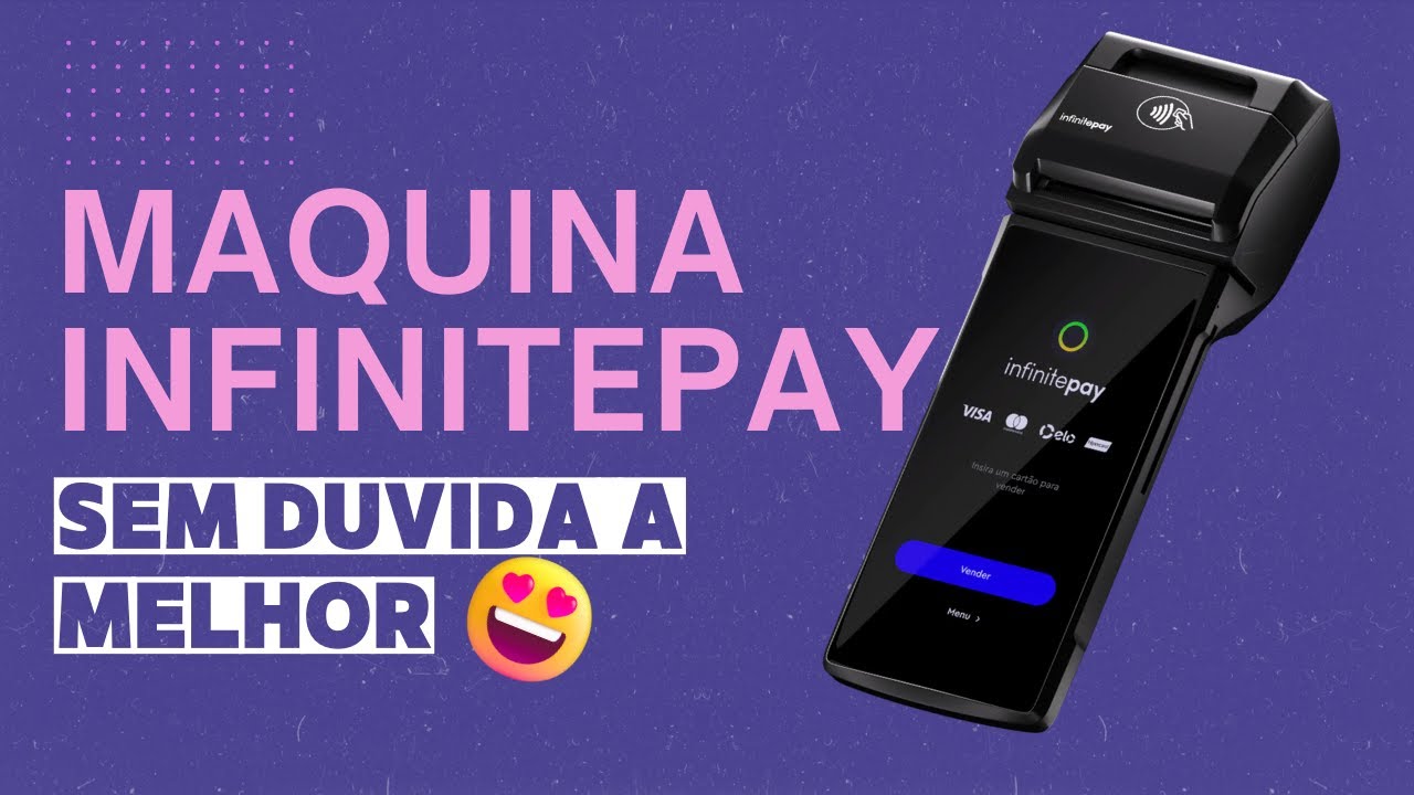 Unboxing e Configuração da Melhor Maquininha de Cartão  (Infinitepay) 💳💵😍