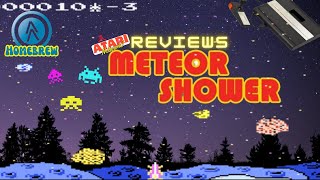 Meteor Shower Atari 7800 Homebrew Review