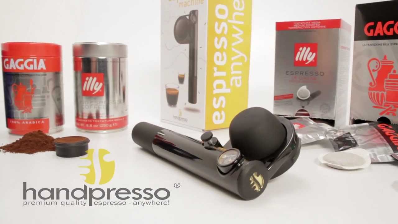 Handpresso Reisekaffeemaschine Outdoor Set Hybrid E.S.E. Pads