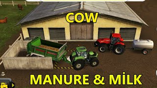 Fs14 Farming Simulator 14 - Cow Milk and Manure Timelapse # 331