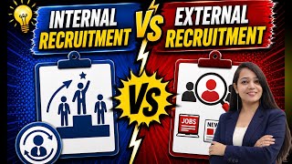 Internal vs External Recruitment in 2 Minutes | HRM Difference Made Easy | BBA/BCom